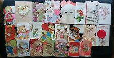 Lot Of Valentines Day ❤ Greeting Cards - Holiday - Used - No Envelopes picture