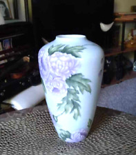 SALE, Vintage Bareuther Bavaria Porcelain Vase, Hand Painted picture