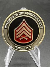 USMC Sergeant E5 Collectible Coin Marine Corps Challenge Coin picture