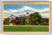 Chambersburg PA-Pennsylvania, Penn Hall School For Girls Vintage Postcard picture