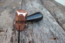Brass Claw Hammer Rose Gold Unique Claw Hammer mallet 100% hand made gift Men,s picture
