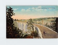 Postcard Lotah Creek Bridge, Spokane, Washington picture