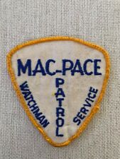 Charleston South Carolina Mac-Pace Security Patrol Patch picture