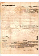 1844 Fairfield County, Ohio Deed - John and Mary Schleich to Samuel Griffith picture
