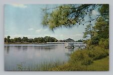 Postcard Beautiful Silver Lake Rehoboth Delaware picture
