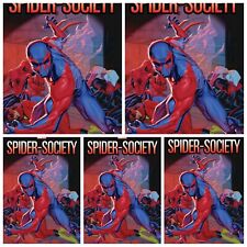 5 Pack Spider-Society #2 Cover A Variant PRESALE 9/18 Marvel Comics 2024 picture