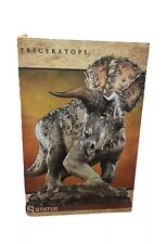 Sideshow Dinosauria Triceratops Statue Dinosaur Extremely Rare Damaged Horn picture