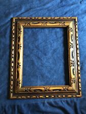 VINTAGE 20” X 24” HAND CARVED ROCOCO GOLD GILT ARTS & CRAFTS PICTURE FRAME picture