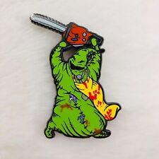 Custom Little Shop of Gore Oogie Boogie Chainsaw Massacre Enamel Pin picture