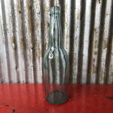 Rare Vintage A.B.G.M. Co. Aqua Blue Glass Empty Beer Bottle, Early 1900s J11/J12 picture