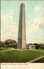 1907 Bunker Hill Monument Boston Massachusetts MA Antique Divided Back Postcard  picture