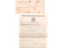 WWI 1919 Honorable Discharge US Army & Postal Cover picture