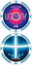 U2 - THE SPHERE - LAS VEGAS - COLLECTORS ITEMS- POKER CHIPS - (4) CHIPS picture