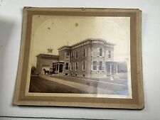 Cabinet Photo Home Edward J Fifield Corner Cass + ? Springfield MA 1890 picture