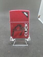 Zippo Click Together 2007 Vintage Cigarette Lighter Club Red picture