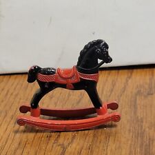 1981 Mattel Miniature Diecast Rocking Horse Figurine The Littles Dollhouse  picture