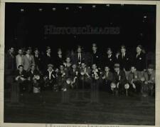 1938 Press Photo LA Calif News photographers at Shriners convention picture
