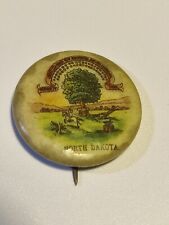 1894 North Dakota Pinback Button Sweet Corporal Cigarettes Whitehead & Hoag picture