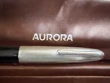 Aurora 88 Pen Fountain Pen Nikargenta IN Piston Bottom Black Marking, Vintage picture