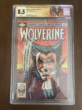 Marvel Wolverine Limited Series #1 SIGNED BY FRANK MILLER CGC SS 8.5 picture