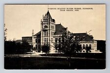 Florence NE-Nebraska, Pumping Station Water Works, Antique Vintage Postcard picture
