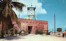 Postcard FL Key West East Martello Tower Civil War Fort Chrome Vintage PC K1210 picture