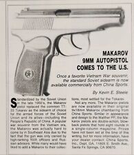 1989 Magazine Photo Makarov 9mm Autopistol Comes to the US Santa Fe Springs,CA  picture