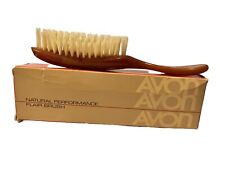 Vintage 1982 Avon Bristle Natural Performance FLAIR Hair Brush 8