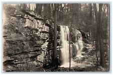 c1910's Waterfall Scene James Razey Florida New York NY RPPC Photo Postcard picture