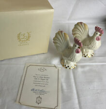 Lenox Rise n Shine Rooster Salt & Pepper Shakers S&P Bird Pair NEW picture