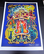 2020 REX Mardi Gras Proclamation Poster signed Magwire   209/500   unframed picture