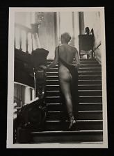 2000 Taschen Postcard Helmut Newton Nudity Woman On Stairs France 1975   A2 picture