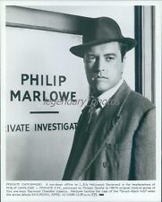 1980s Actor Powers Boothe as Philip Marlowe PI Original News Service Photo picture