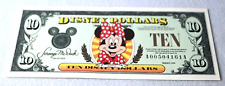 $10 Disney Dollar Minnie Mouse 1999 Series 