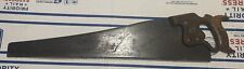 Disston D8 Skewback Hand Saw 26” Blade 8 TPI circa 1896-1917 picture