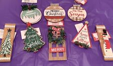 Lot of 8 Christmas Ornaments picture