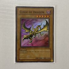 YuGIOh - 1st Edition LOB-066 Curse of Dragon - North American Print Played picture