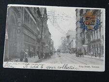 Antique Postcard King Street Toronto Canada Embossed Emblem Buggy RPPC B6820 picture