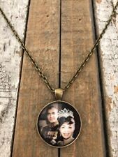Farah Diba Pahlavi and Shah Mohammed Reza of Persia PENDANT INCL. NECKLACE picture