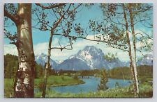 Postcard Mt Moran Grand Teton National Park Wyoming picture