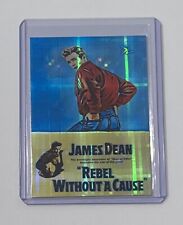 James Dean Limited Artist Signed “Rebel Without A Cause” Refractor Card 1/1 picture