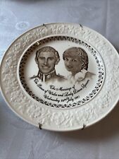 Vintage Prince Charles And Lady Diana 1981 Royal Wedding Collectors Plate picture