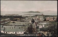 HOWTH, IRELAND. C.1910 PC.(A41)~VIEW OF HOWTH VILLAGE AND IRELAND’S EYE picture