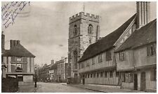 Grammar School Guild Chapel Stratford On Avon 1910 Street Undivided Postcard picture