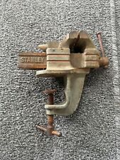 Vintage Stanley 3” Jaws  Machinist Mechanic Bench Vise USA made picture