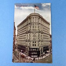 Vtg Postcard, James Flood Building, San Francisco California City antique c1907 picture