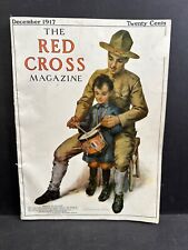 1917 December THE RED CROSS MAGAZINE, WW 1 Christmas Issue, Many Colored Plates picture