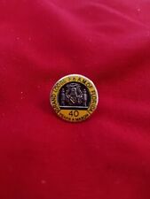  Grand Lodge of Florida F.A. M. Masonic Florida 40 yrs Lapel/Hat Pin  Tie tack picture