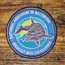 Baltimore Maryland National Aquarium Breakfast with the Dolphins Souvenir Patch picture