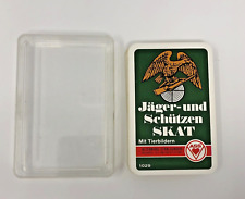 Vintage German HUNTER AND PROTECTOR Skat Playing Cards picture